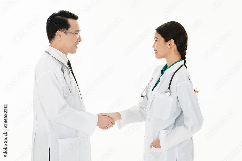 Doctors in healthcare service teamwork. Doctors in healthcare service teamwork.