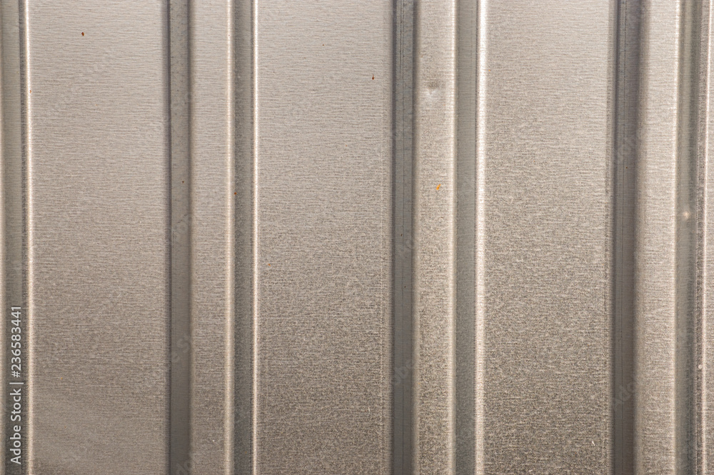 Fototapeta premium Corrugated sheet of metal, texture