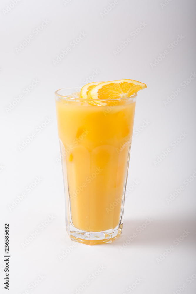 Alcohol cocktail drink on a white background Alcohol cocktail drink on a white background