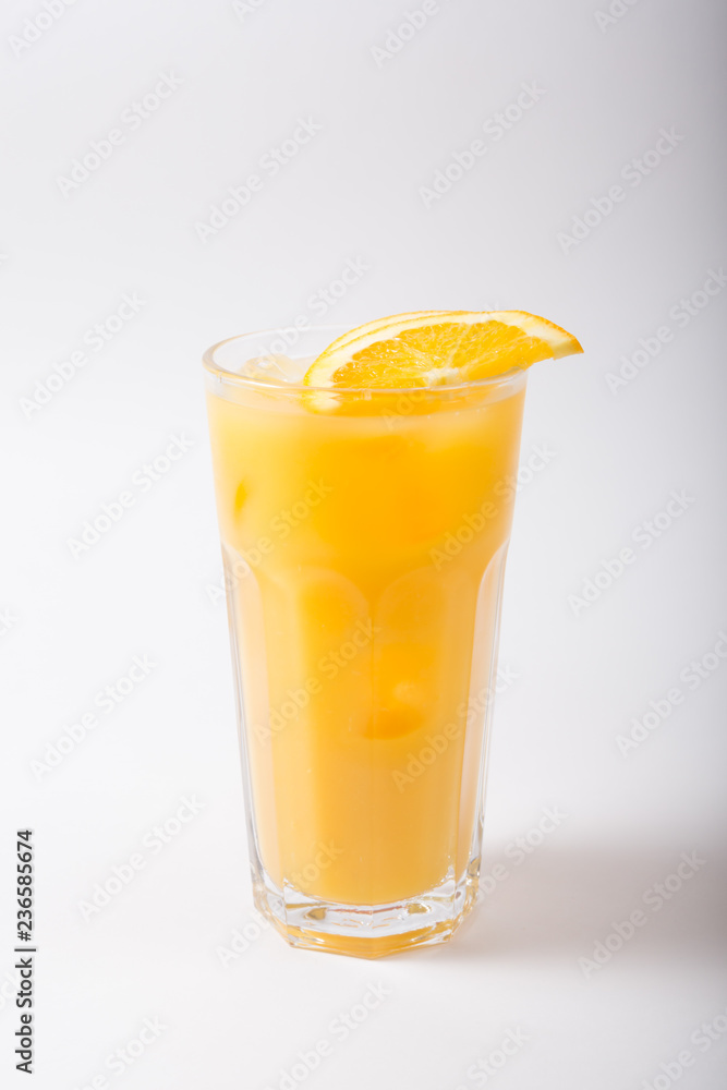 Alcohol cocktail drink on a white background Alcohol cocktail drink on a white background