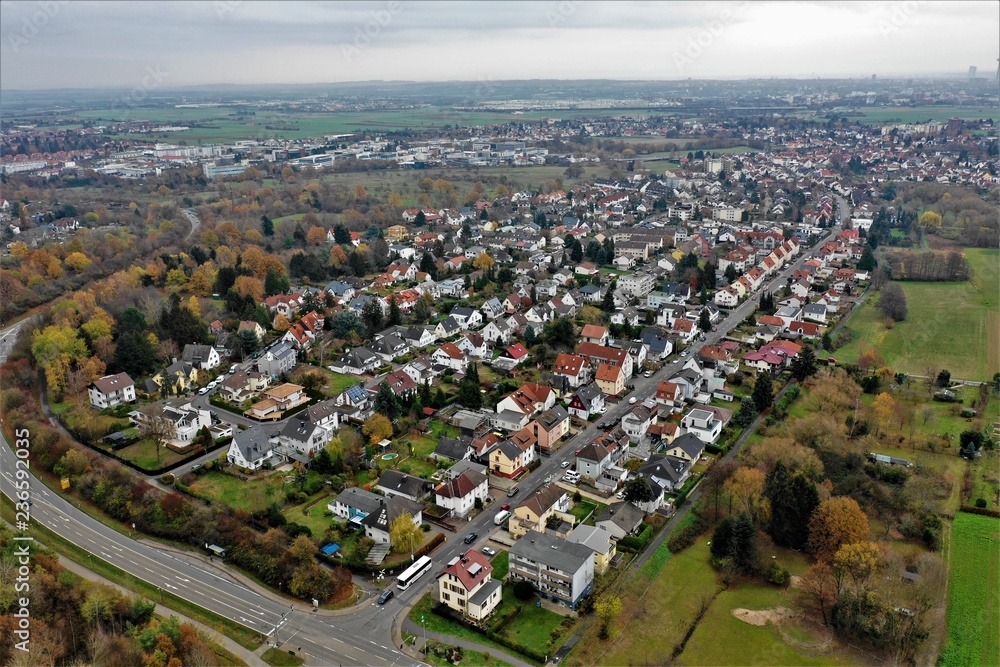 Fototapeta premium Oberursel Luftbilder