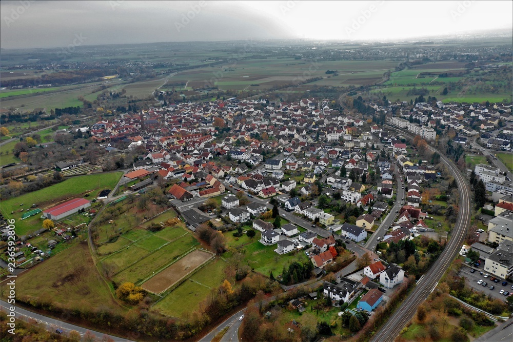 Obraz premium Friedrichsdorf Luftbilder