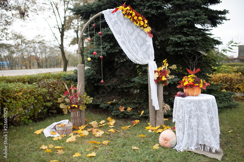 scarecrow in garden