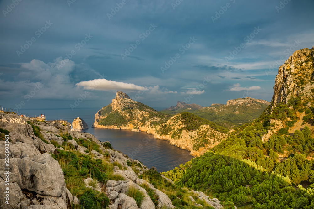Mallorca - Blick vom Aussichtspunkt Es Colomer