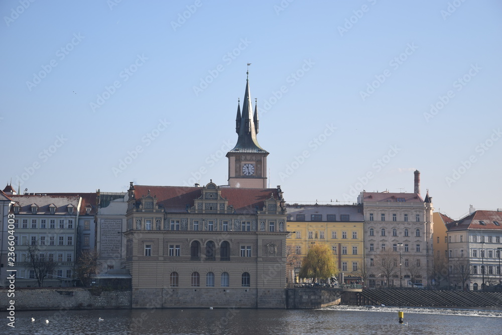 Naklejka premium Prague, République Tchèque