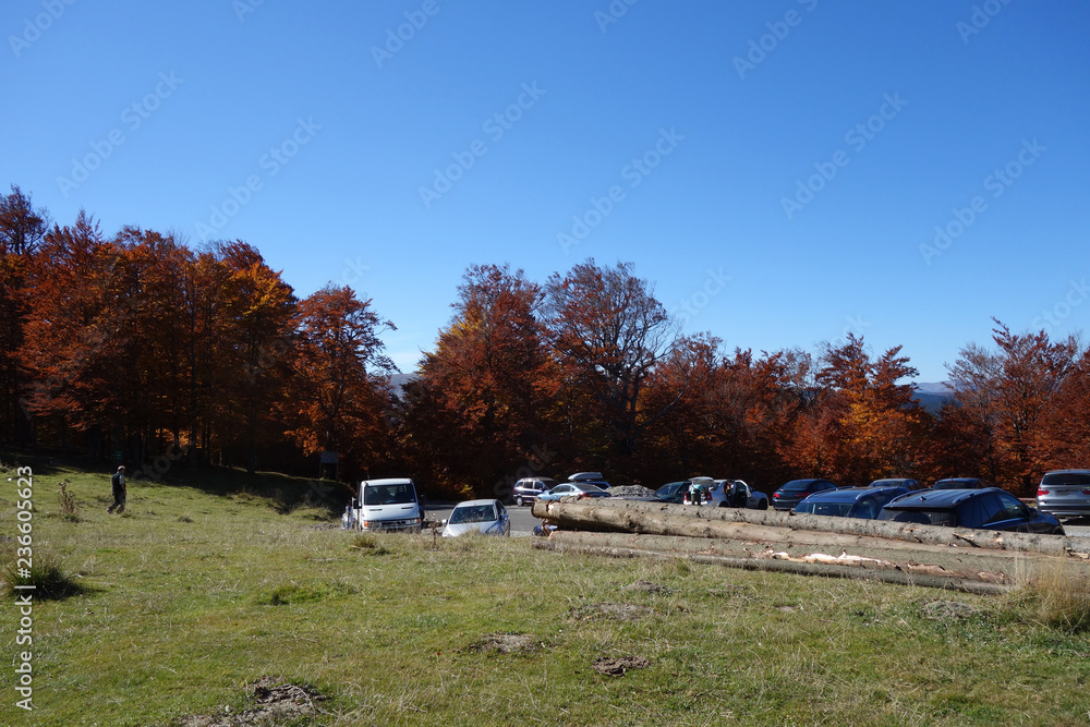 Autumn in October on the paths of the mountains 3 Autumn in October on the paths of the mountains 3