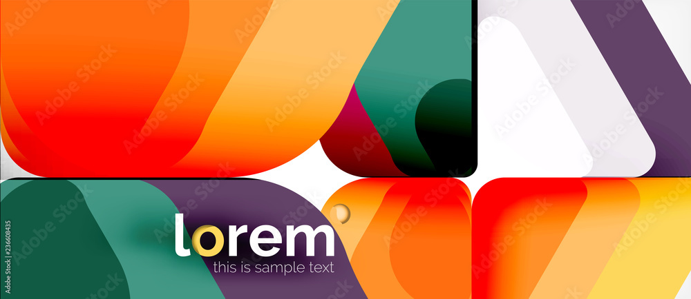 Geometric abstract background Geometric abstract background