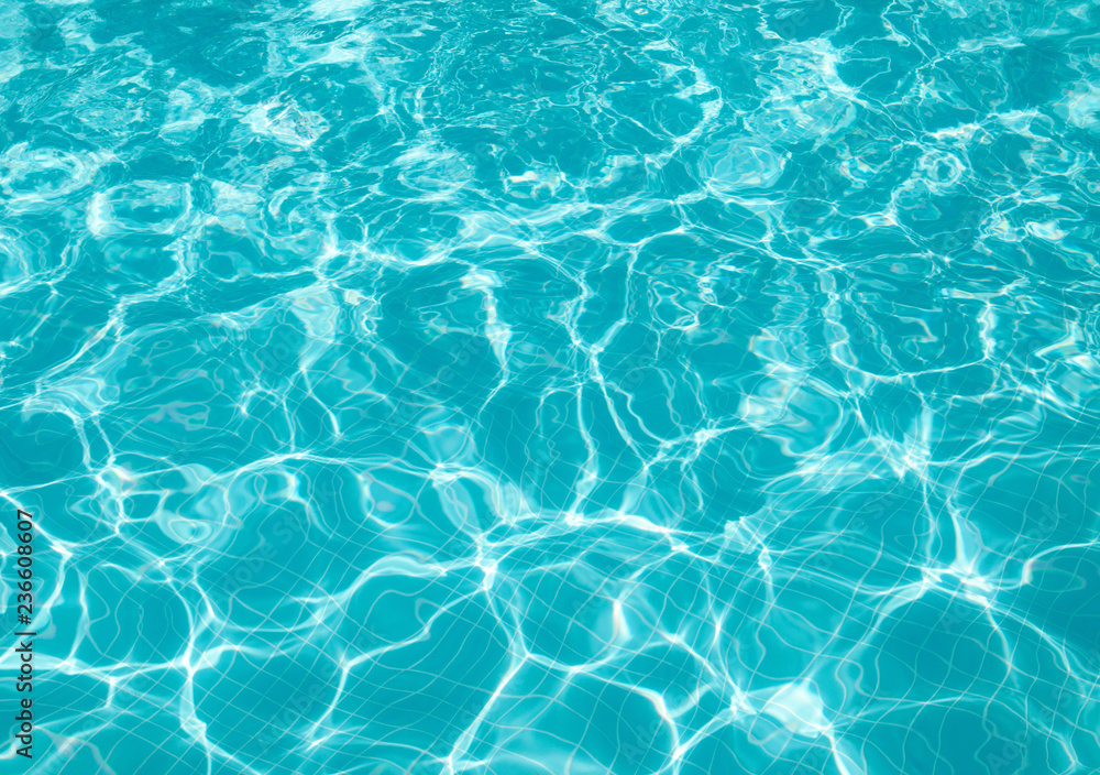 Obraz premium Water swimming pool pattern texture background