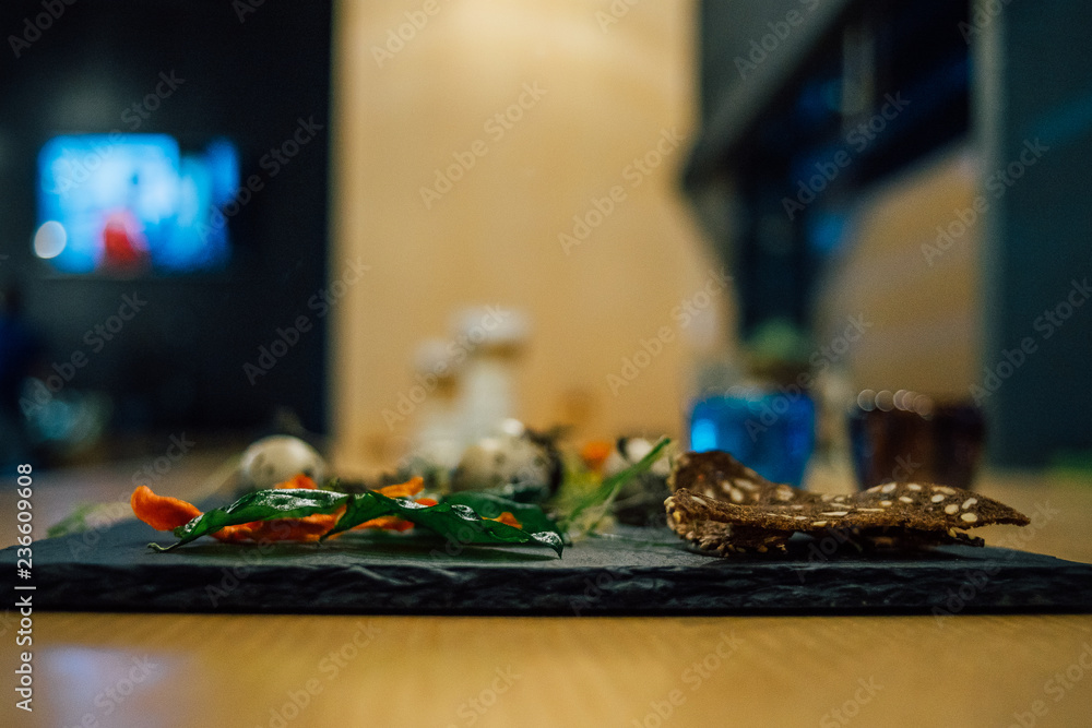 food decor on table food decor on table