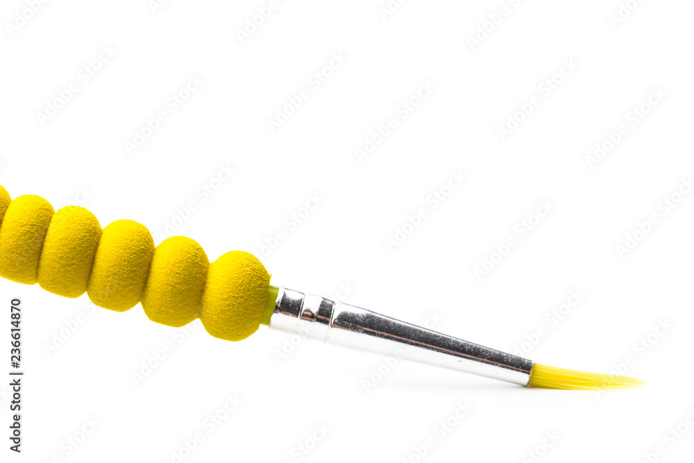 colour paint brush isolated on white background colour paint brush isolated on white background