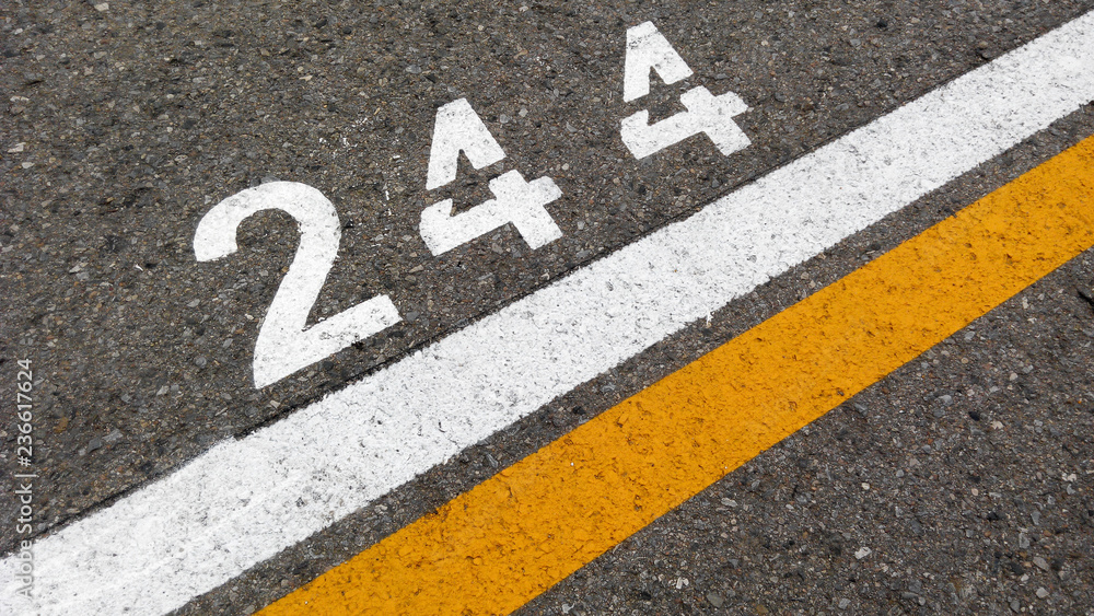 numbers on the road numbers on the road