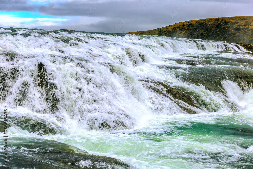 Gullfoss auf Island Gullfoss auf Island