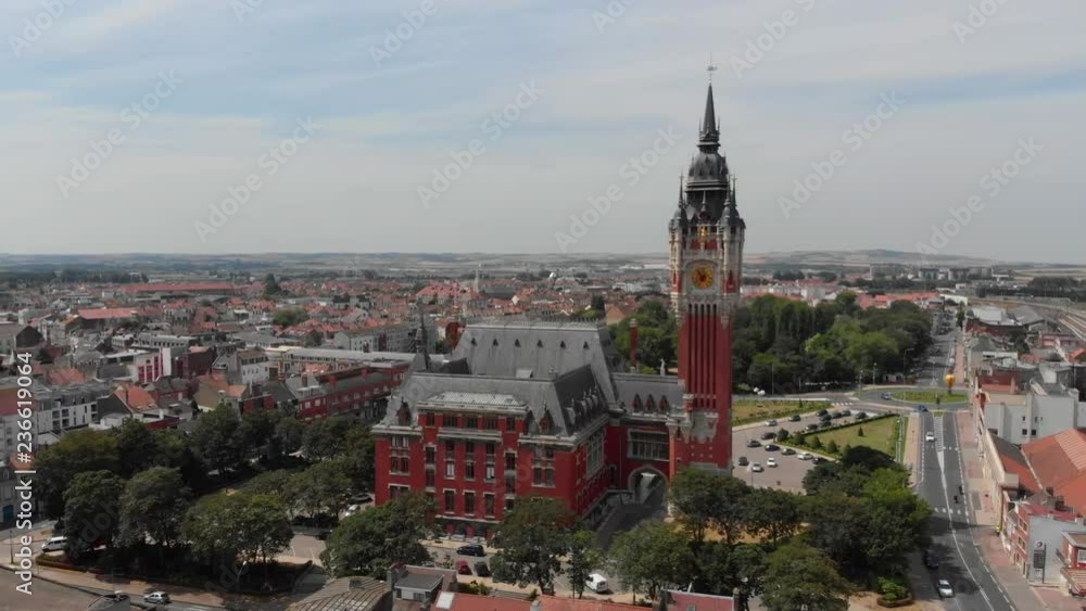 Calais Clock Tower Wide Calais Clock Tower Wide
