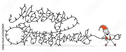 Merry Christmas Lichterkette