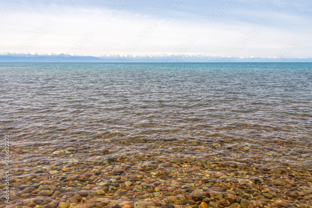 Beautiful landscape, Issyk-Kul lake, Bosteri, Kyrgyzstan Beautiful landscape, Issyk-Kul lake, Bosteri, Kyrgyzstan