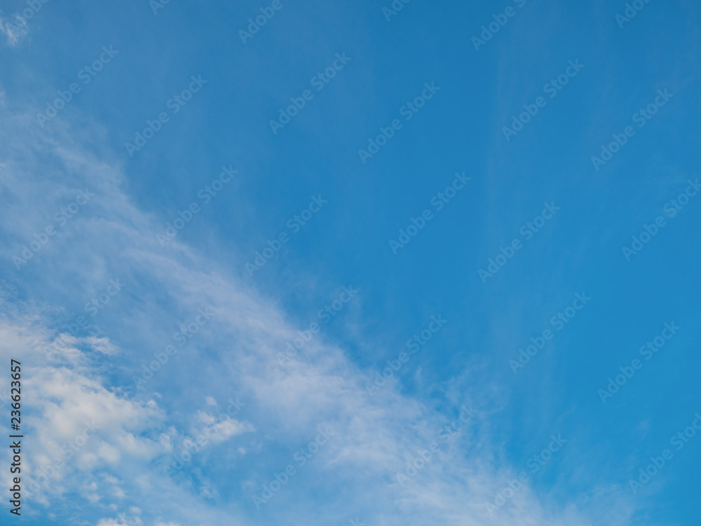 Idyllic sky with whie cloud,Cloudscape concept Idyllic sky with whie cloud,Cloudscape concept