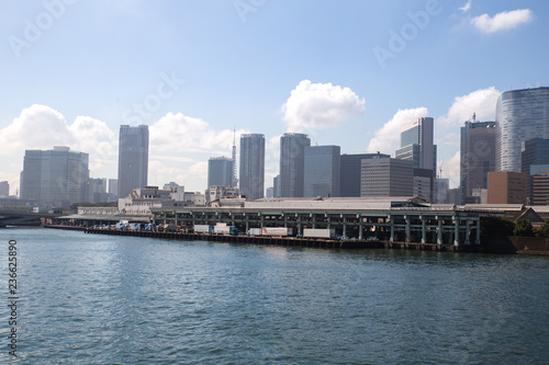 tokyo,japan - oct,6,2018:The tokyo tsukiji fish inner market is last day for business.