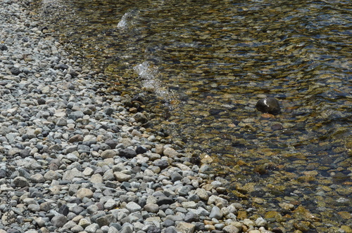 stones in water
