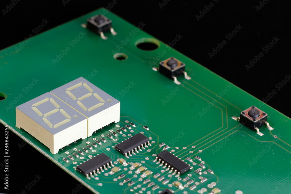 Electronic control Board. Electronic control Board.