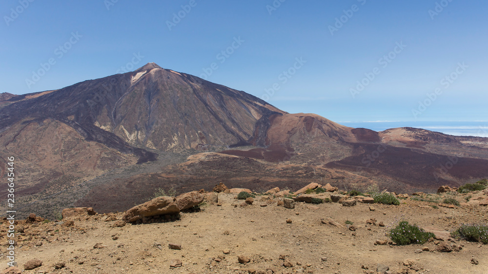 Volcán del Teide desde el Guajara, Tenerife