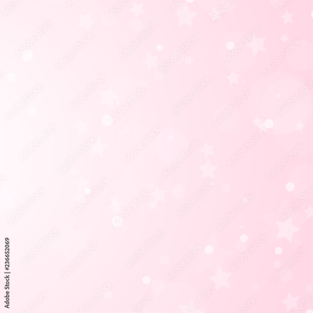 Christmas colorful abstract background with circles and stars of different sizes. Simple flat vector illustration. Christmas colorful abstract background with circles and stars of different sizes. Simple flat vector illustration.