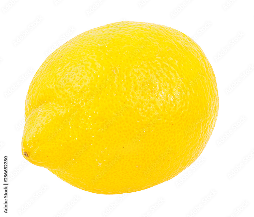 Fresh lemon isolated on white background with clipping path Fresh lemon isolated on white background with clipping path