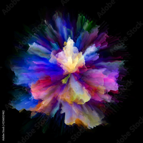 Vivid Color Splash Explosion © agsandrew