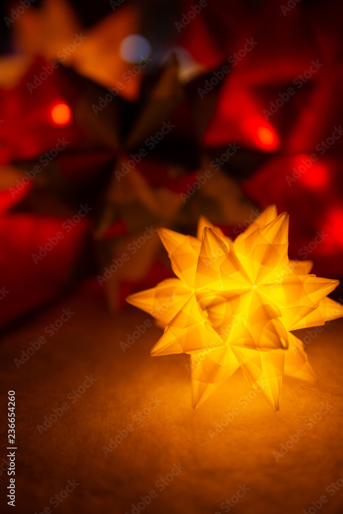 Obraz premium Glowing star