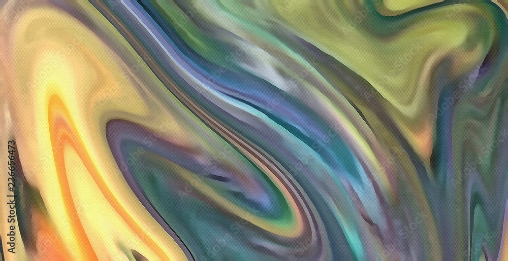 Obraz premium Abstract acrylic background. Watercolor texture. Psychedelic crazy art. Unusual design pattern. Warm and very bright colors.