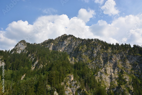 view of the mountains