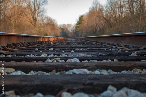 Point of View Railroad Tracks