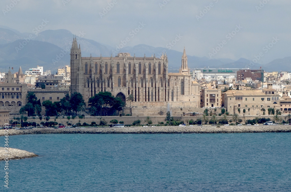 Palma Cathedral in Mallorca