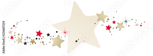 GUIRLANDE D'ÉTOILES POUR TEXTE