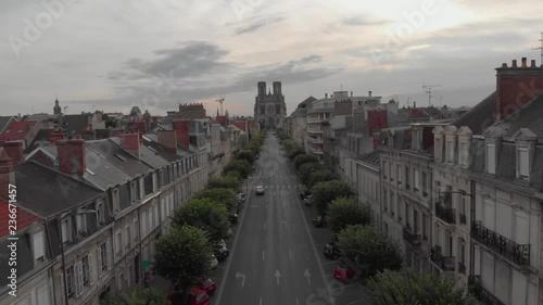 Arras cathedral from above