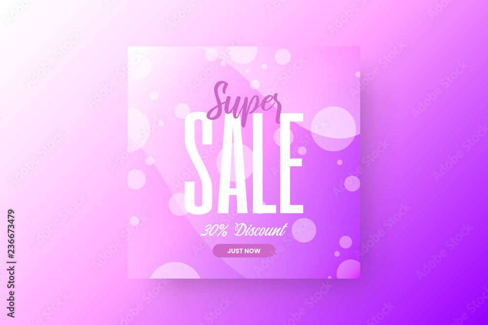 Exclusive abstract super sale vector banner template. Premium quality special offer 30% discount social media promotion illustration layout. Creative fashion colorful advertising shopping design. Exclusive abstract super sale vector banner template. Premium quality special offer 30% discount social media promotion illustration layout. Creative fashion colorful advertising shopping design.