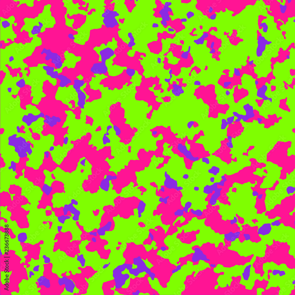 Obraz premium Kamuflaż jasny modny wzór. Wzór mody.