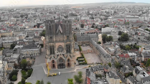 Arras cathedral from above