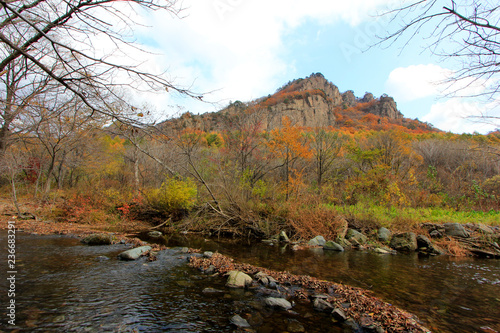 GuanMenShan scenic natural landscape  China