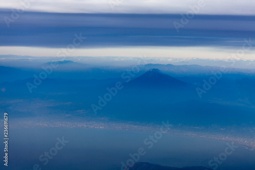 富士山 俯瞰