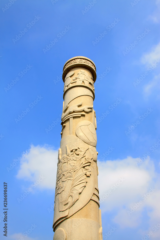 Totem poles in the sky