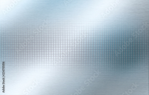 Fotografija Brushed polished stainless steel texture for background
