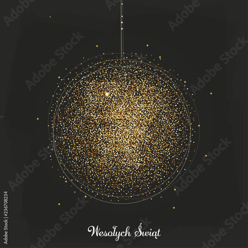 Boże Narodzenie, bombka, święta, kartka, życzenia