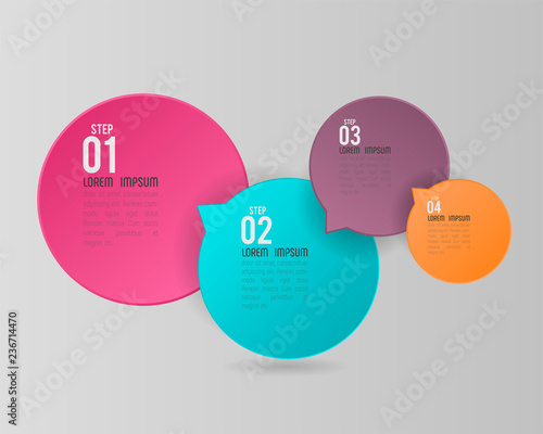 Concept business infographic