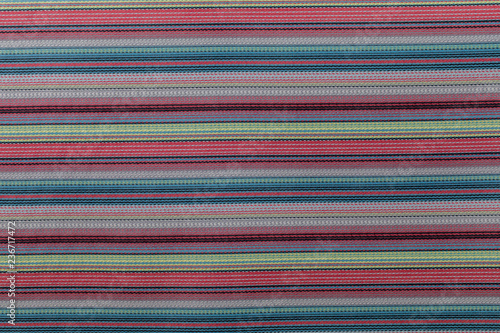 Textured fabric with pattern