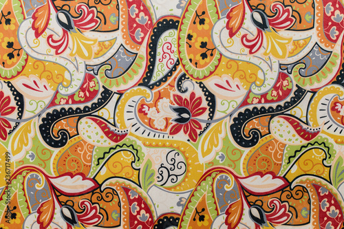 Textured fabric with pattern