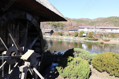 世界遺産・富士山の構成資産、忍野八海の榛の木池（人工池）