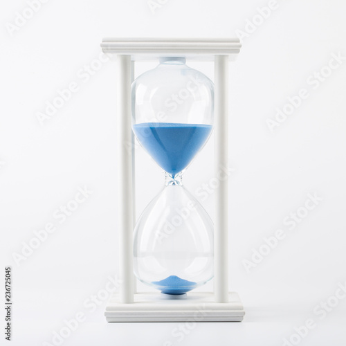 Hourglass Isolated On White