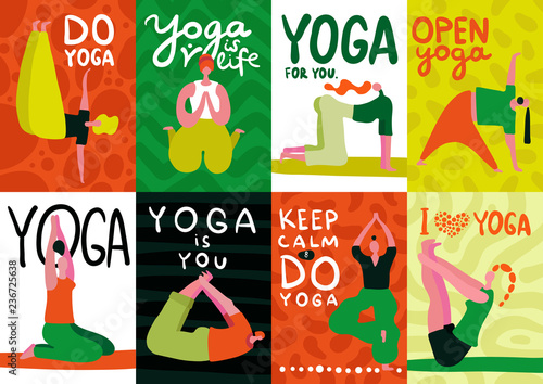 Yoga Cards Set