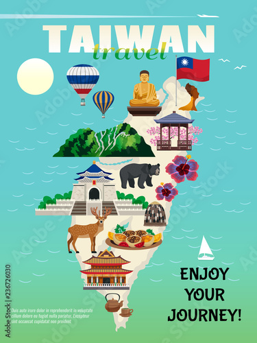 Taiwan Travel Poster