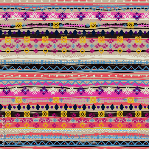 Ethnic seamless pattern